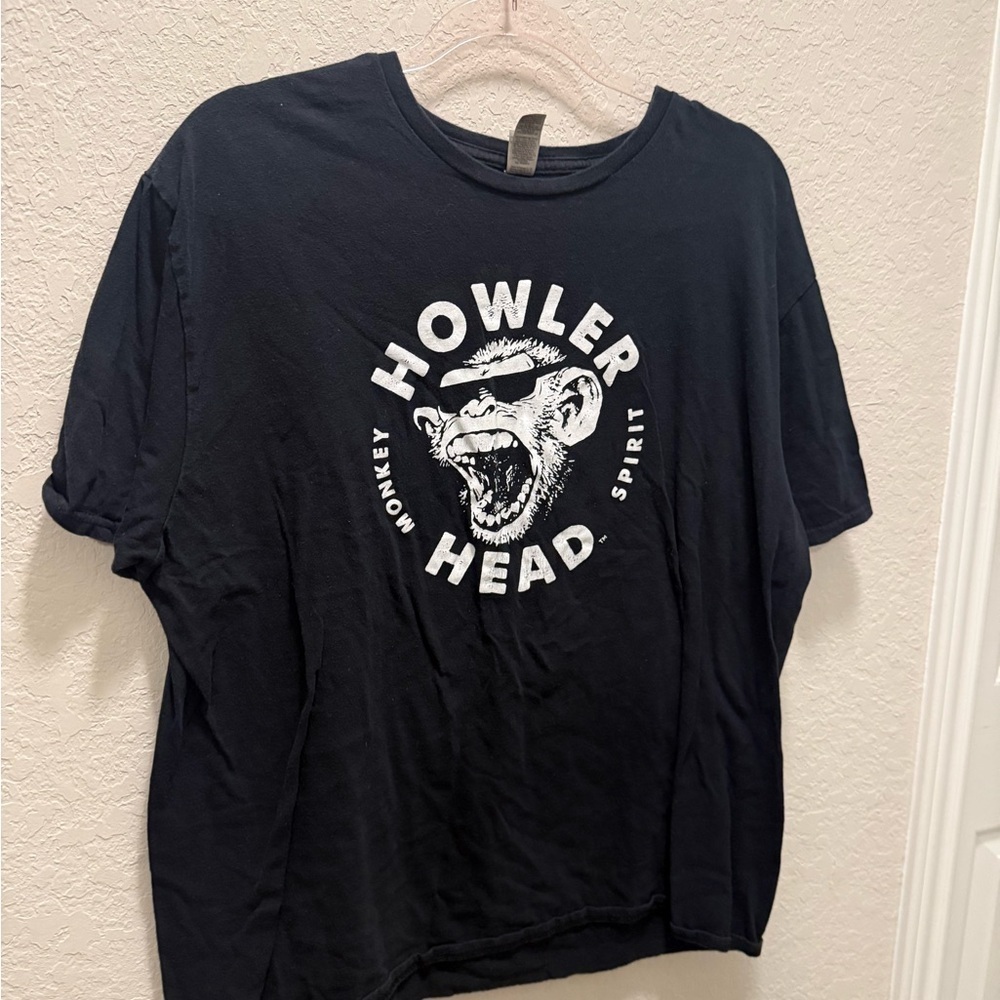 Howler Head Black T-Shirt for Men Size XL